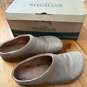 Stegmann Clog tan brown size 8